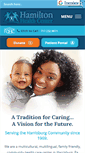 Mobile Screenshot of hamiltonhealthcenter.com